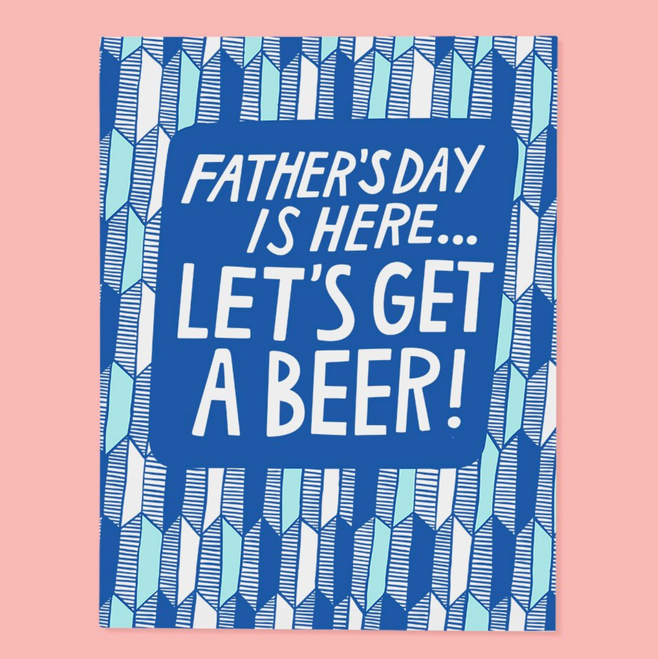 Father's Day Beer Greeting Card