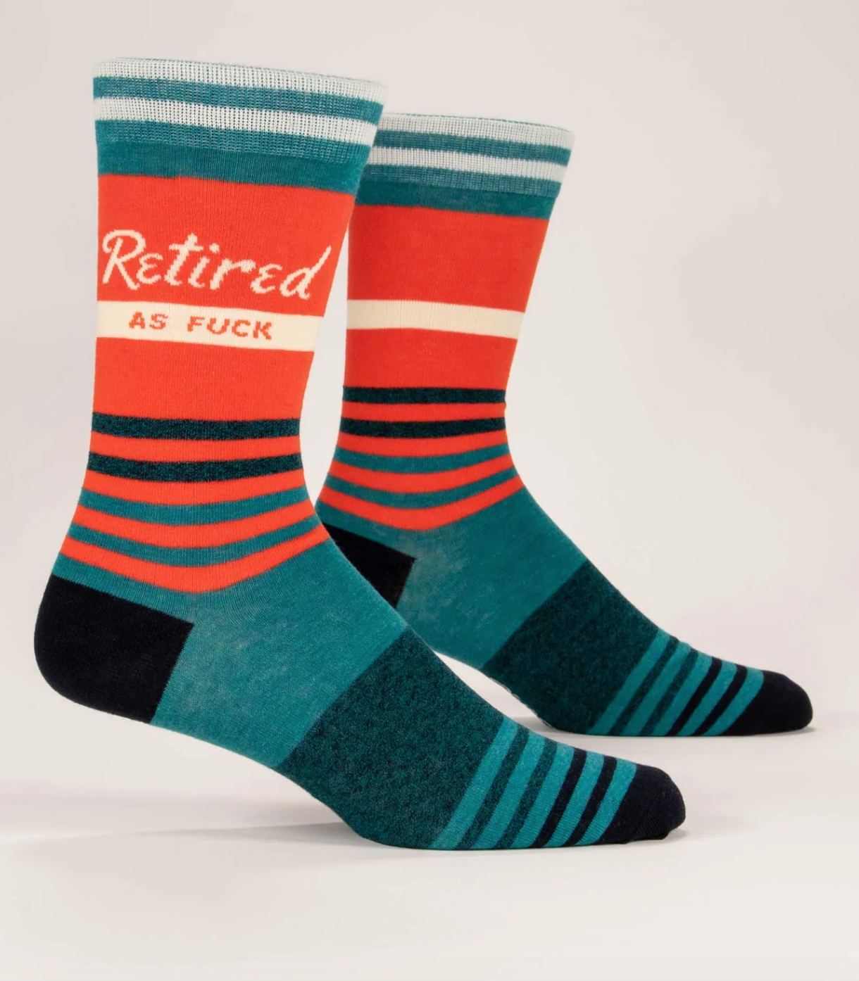 Retired As Fuck Men's Crew Socks