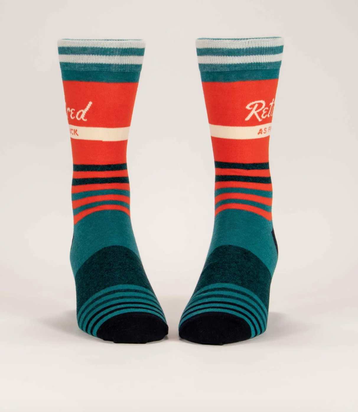 Retired As Fuck Men's Crew Socks