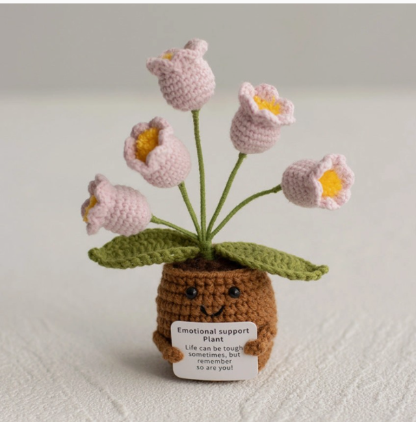 Emotional Support Crochet Lily