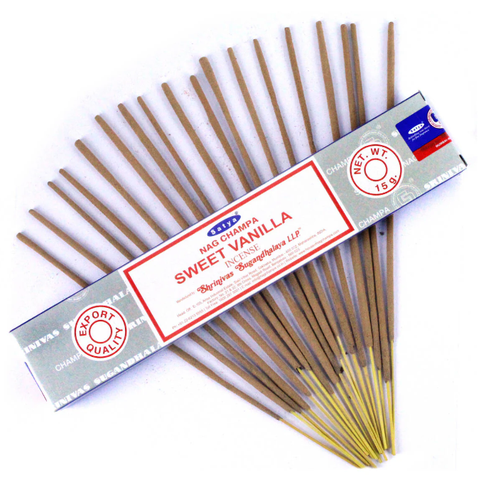 Satya Sweet Vanilla Incense Sticks
