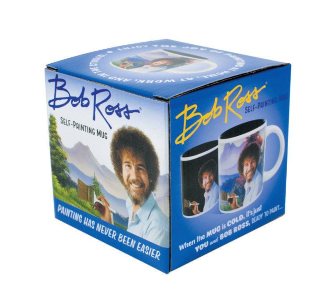 Bob Ross Self Painting Mug