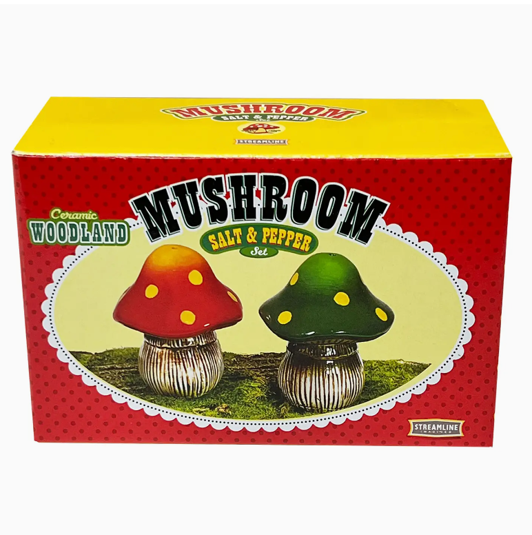Woodland Mushroom Salt & Pepper Shakers