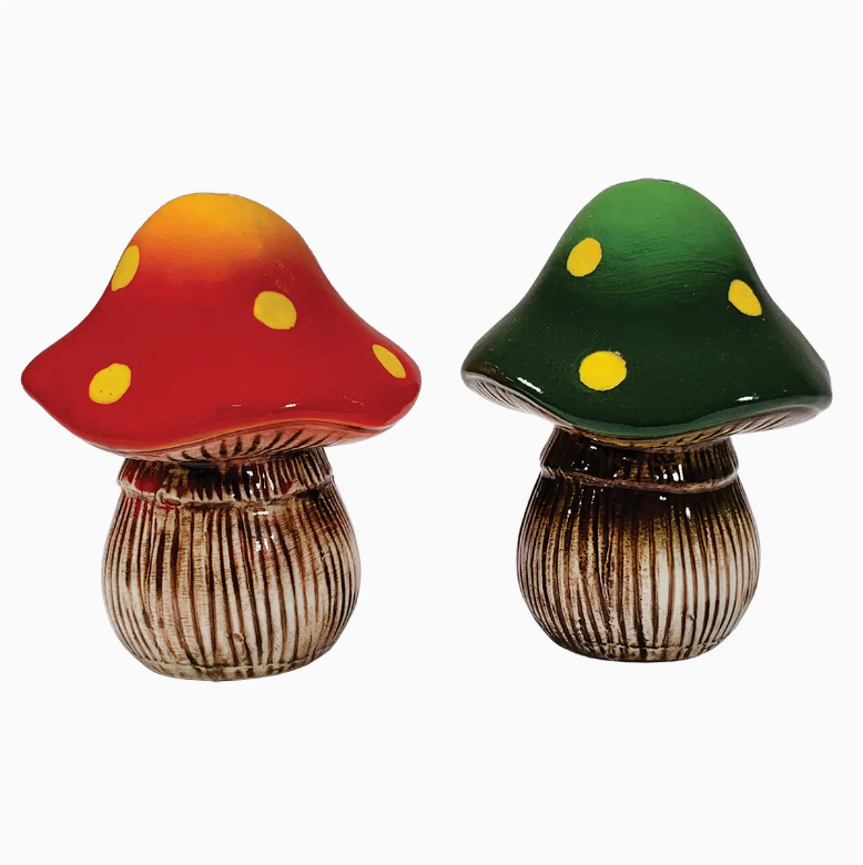 Woodland Mushroom Salt & Pepper Shakers