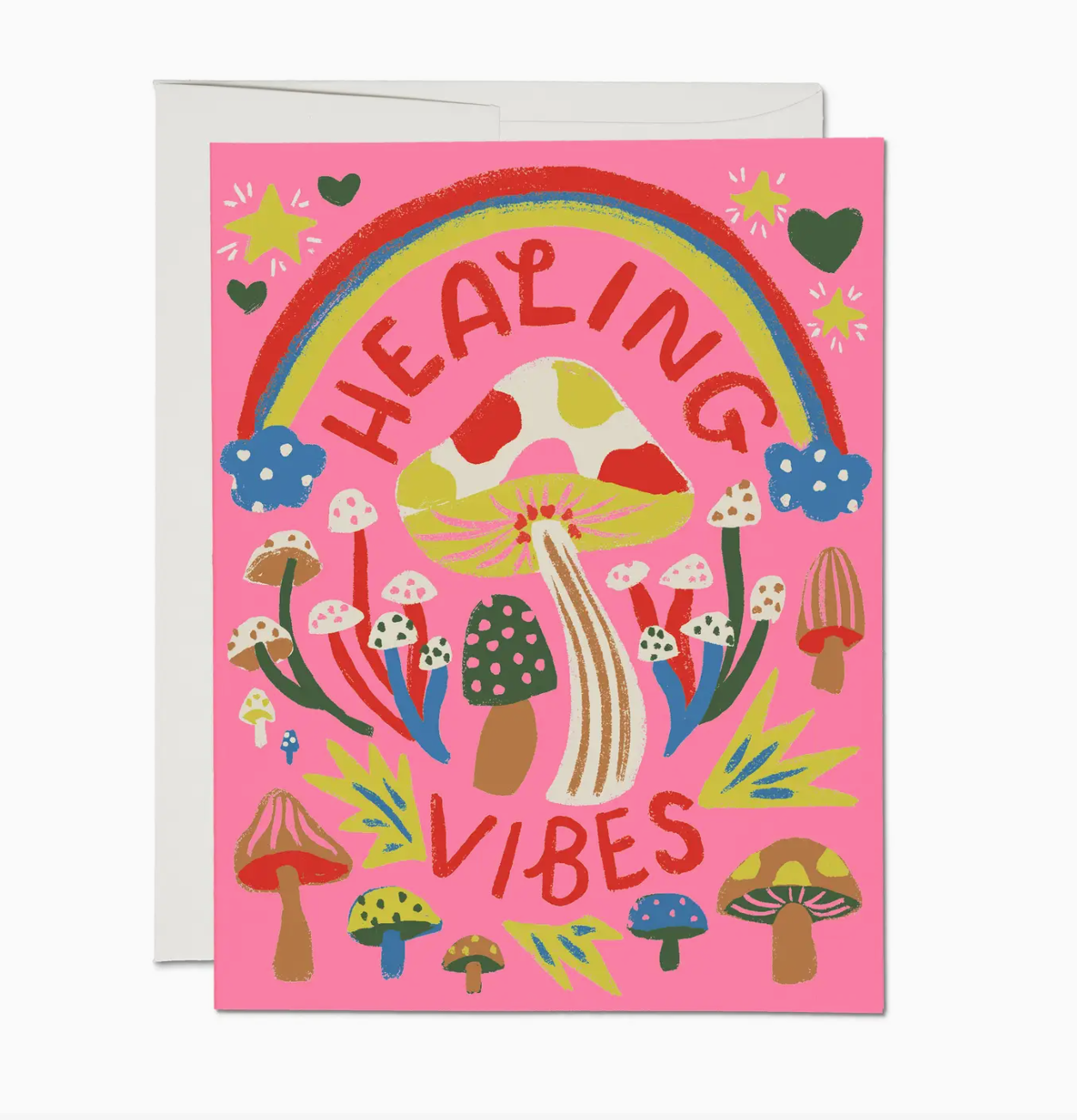 Healing Vibes Greeting Card