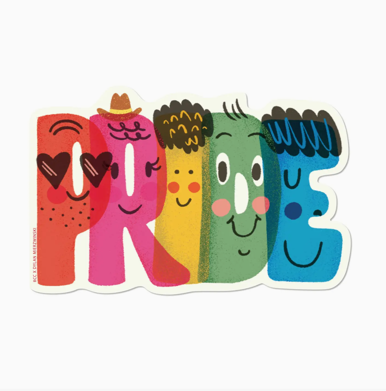 Pride Letter Sticker