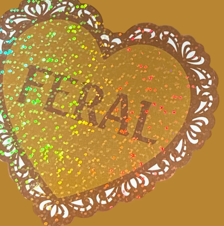 Sparkle Feral Sticker