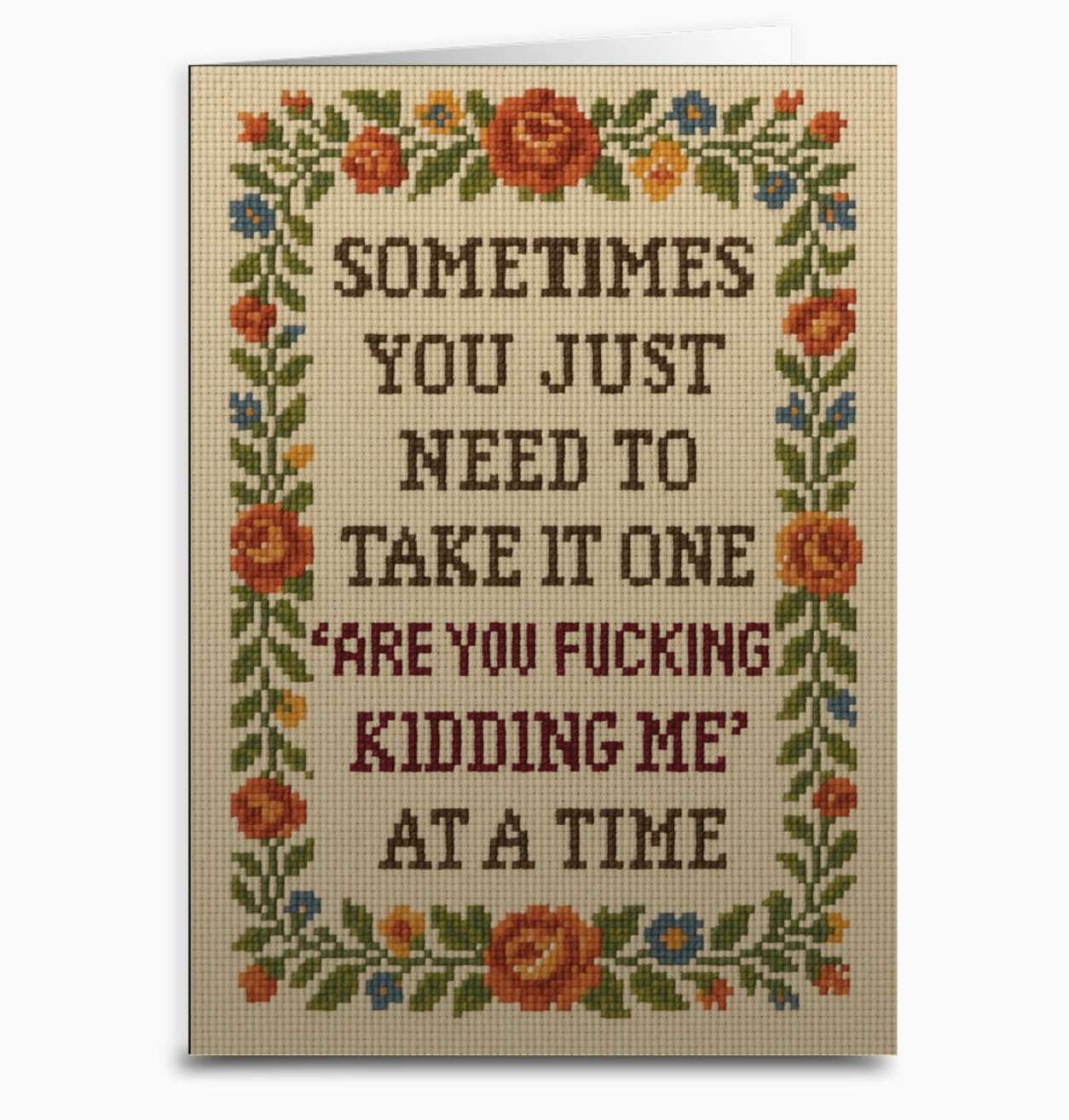 Are You Fucking Kidding Me Greeting Card
