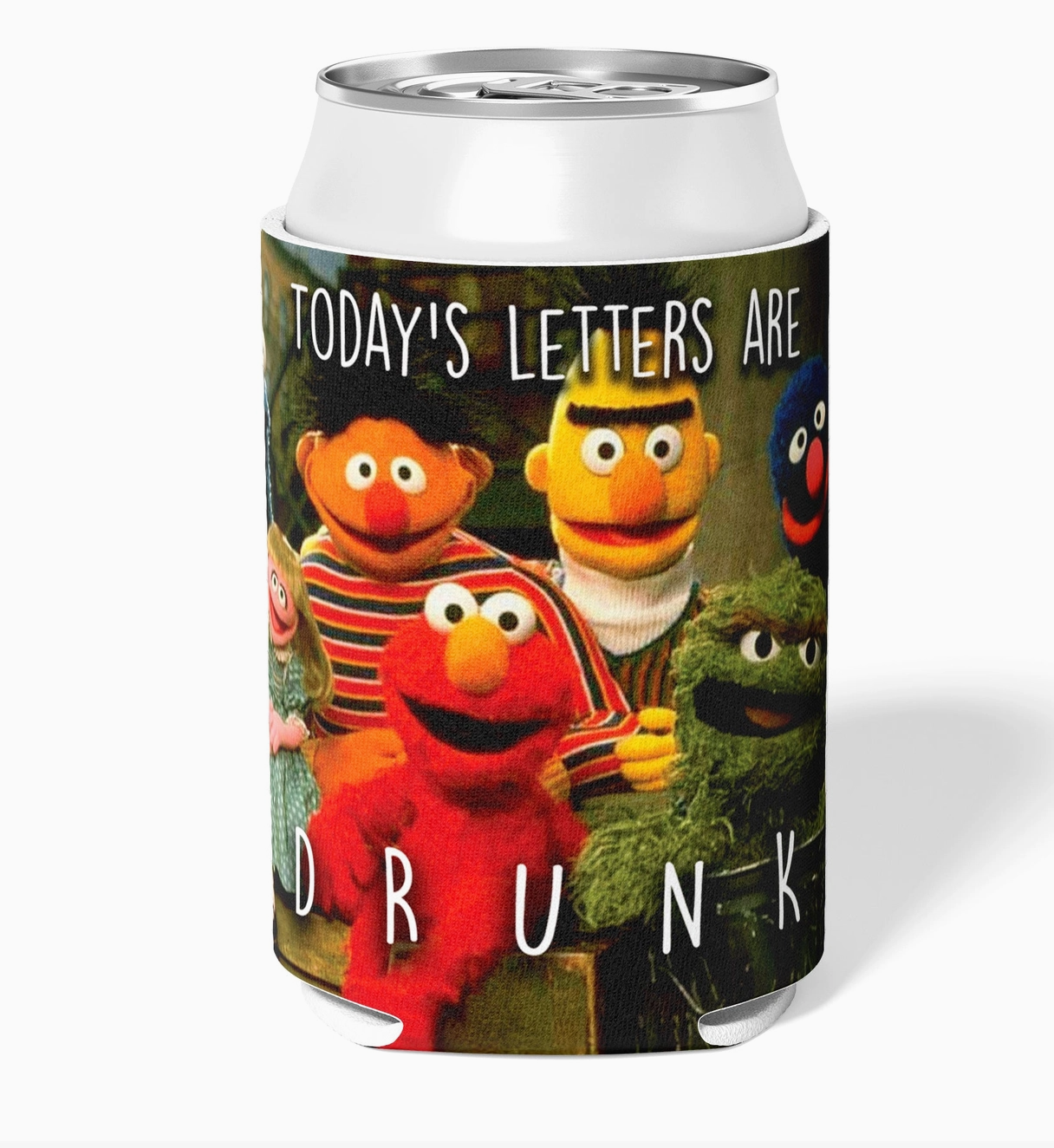 Today's Letters Koozie