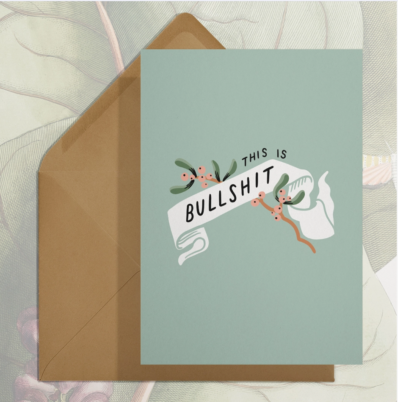 Bullshit Greeting Card