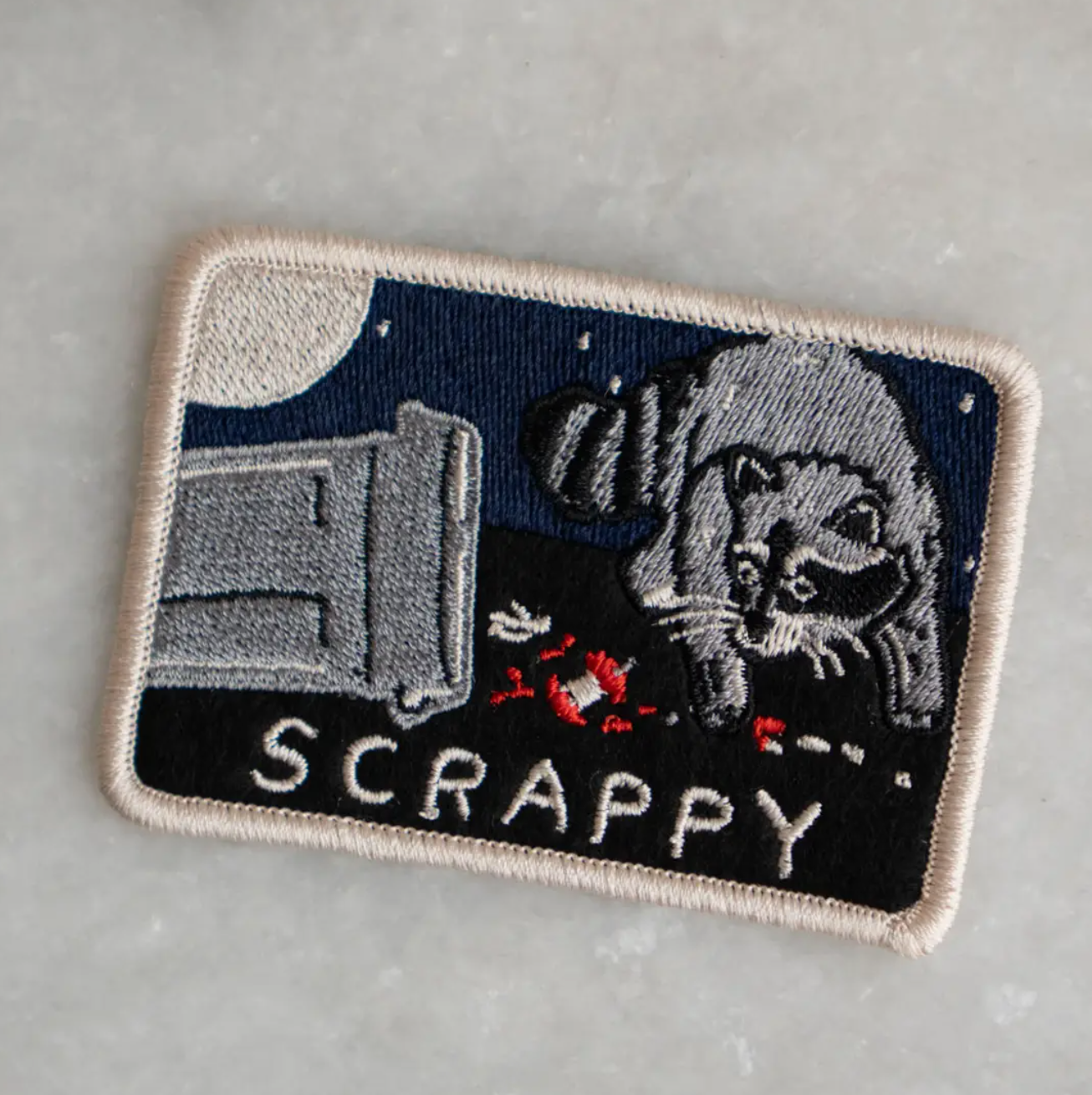 Scrappy Felt Sticky Patch