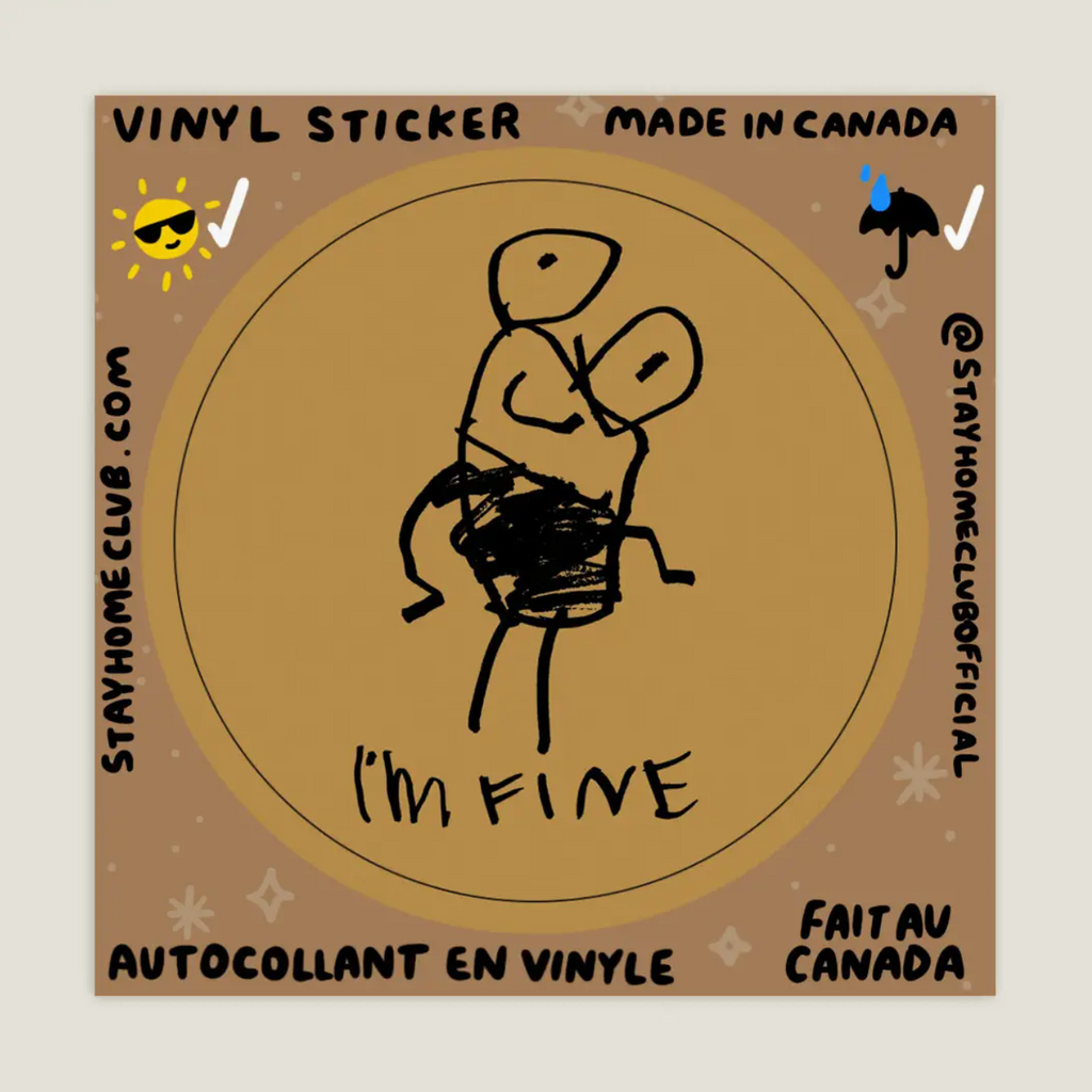 I’m Fine Sticker