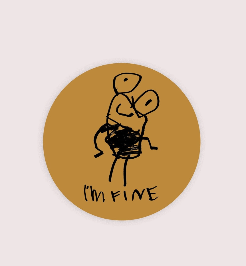 I’m Fine Sticker