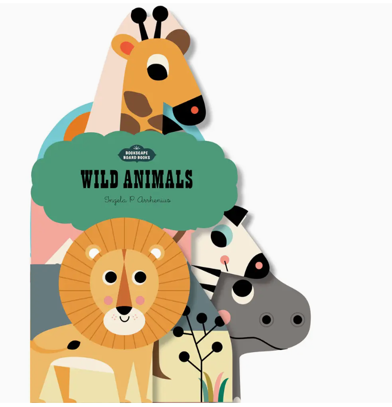 Wild Animals-Bookscape Board Book