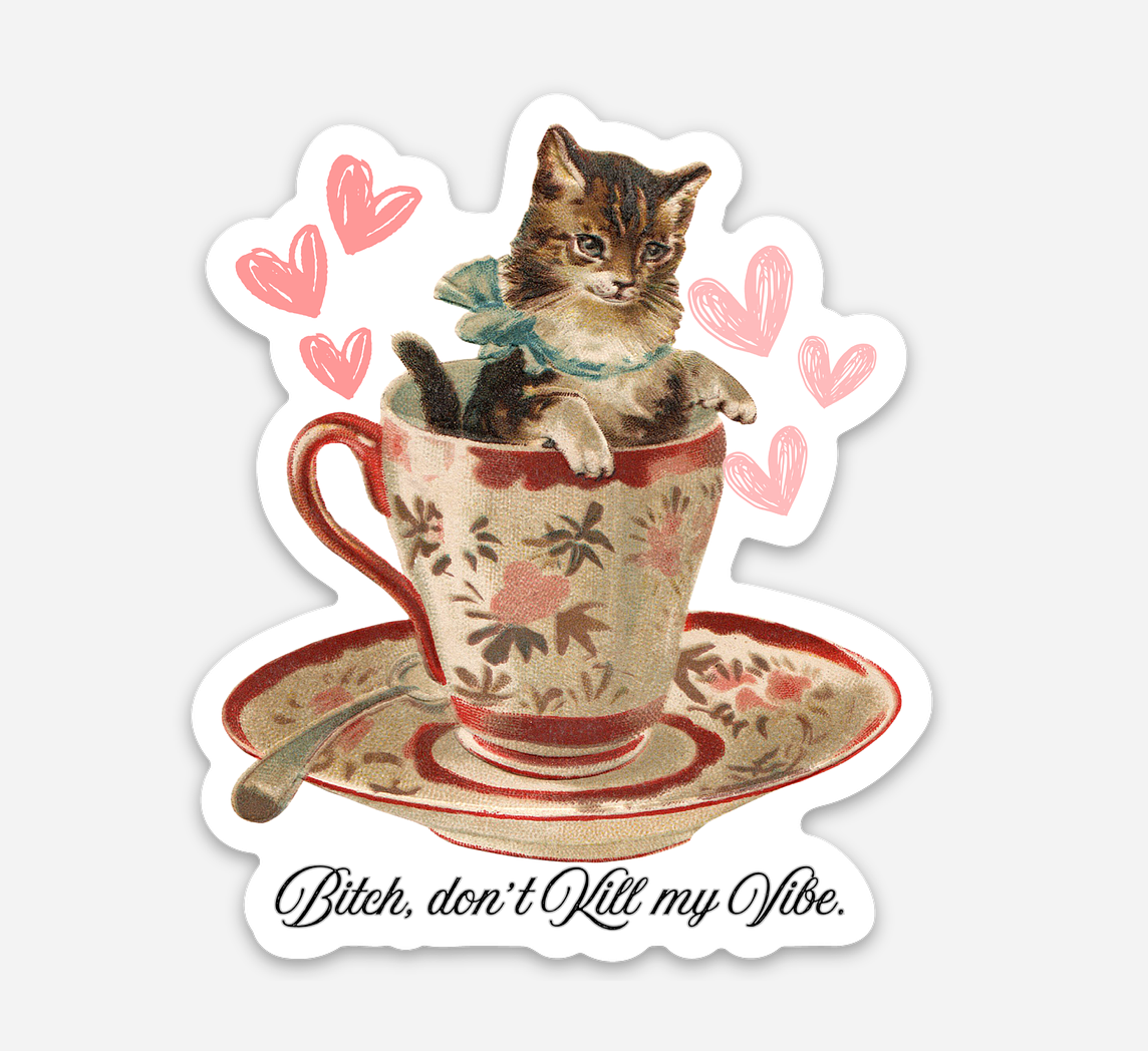 Bitch, Don’t Kill My Vibe Sticker