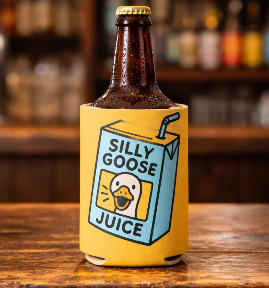 Silly Goose Juice Koozie
