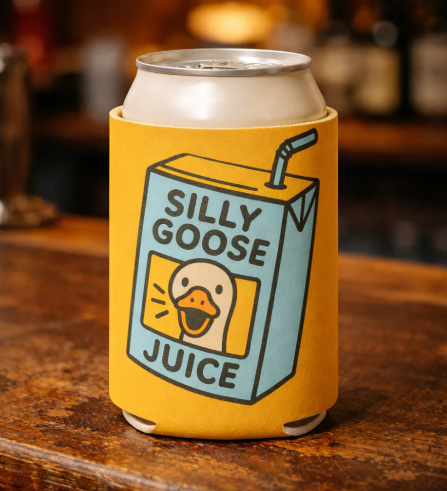 Silly Goose Juice Koozie