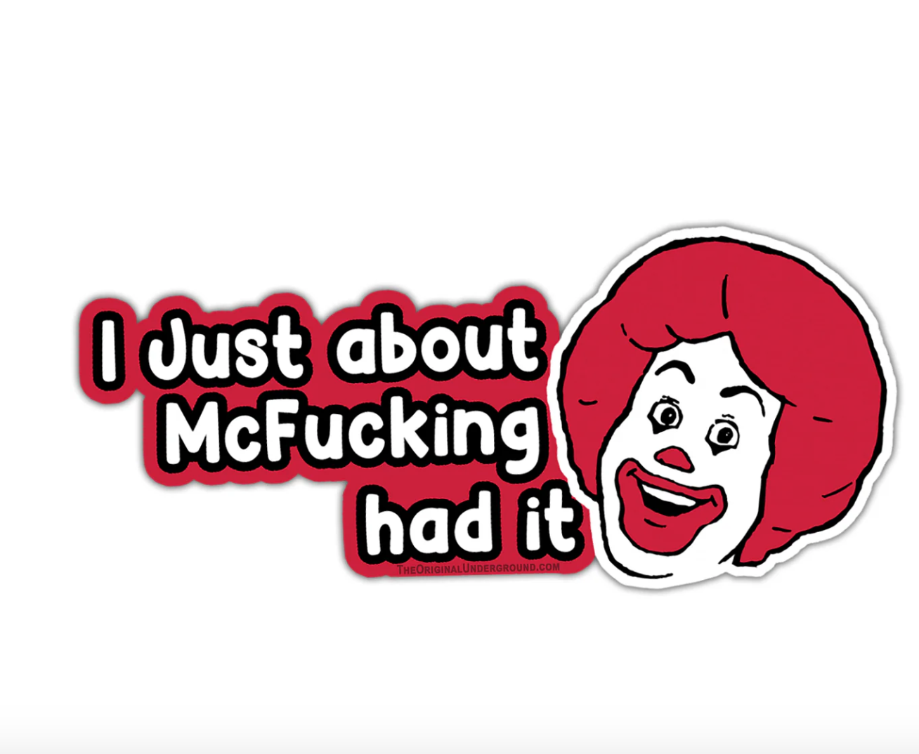 McFucking Had It Flexible Magnet