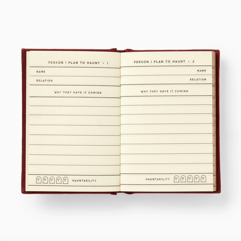 People I Plan To Haunt Tiny Diary