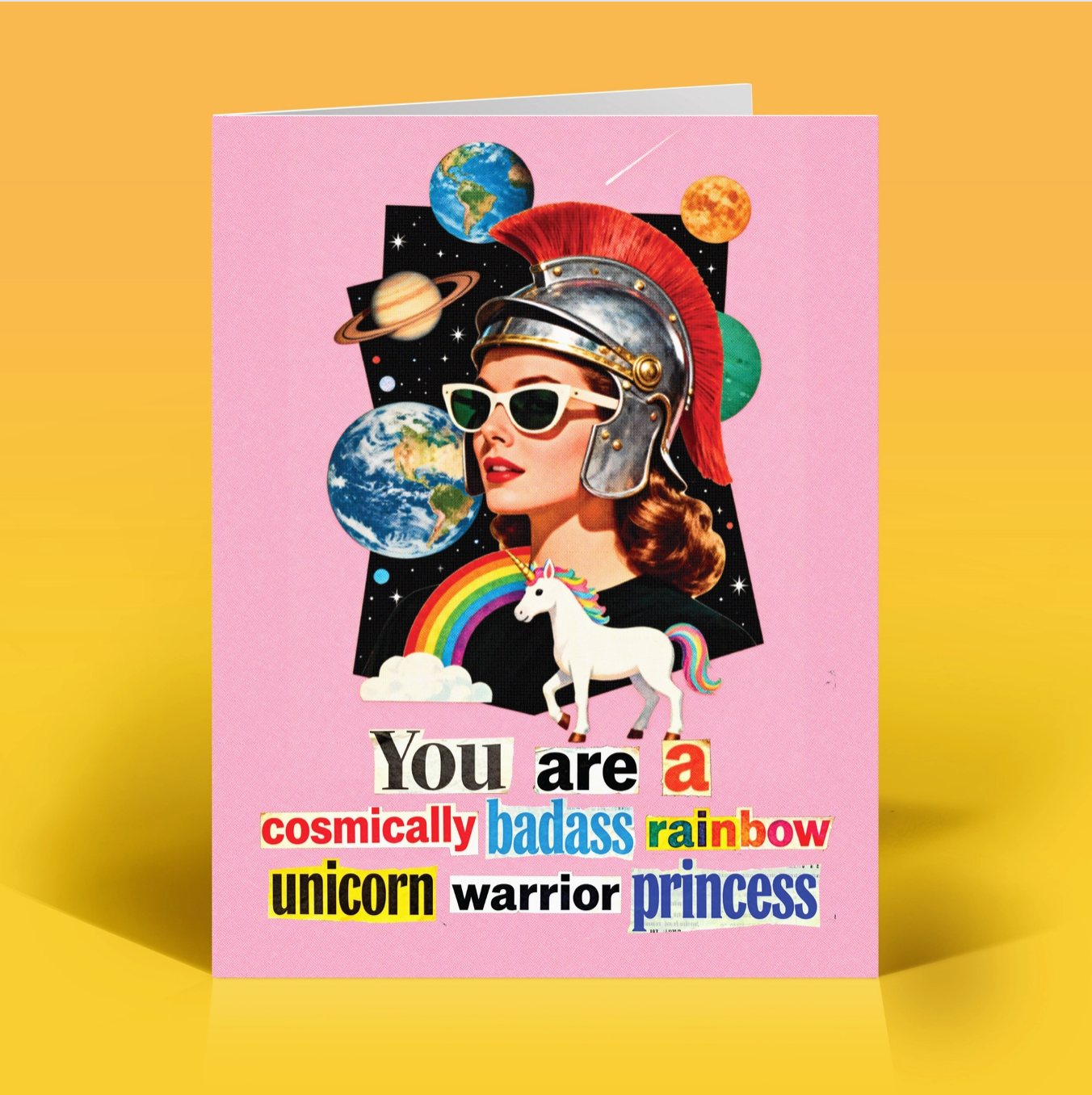 Warrior Princess Greeting Card