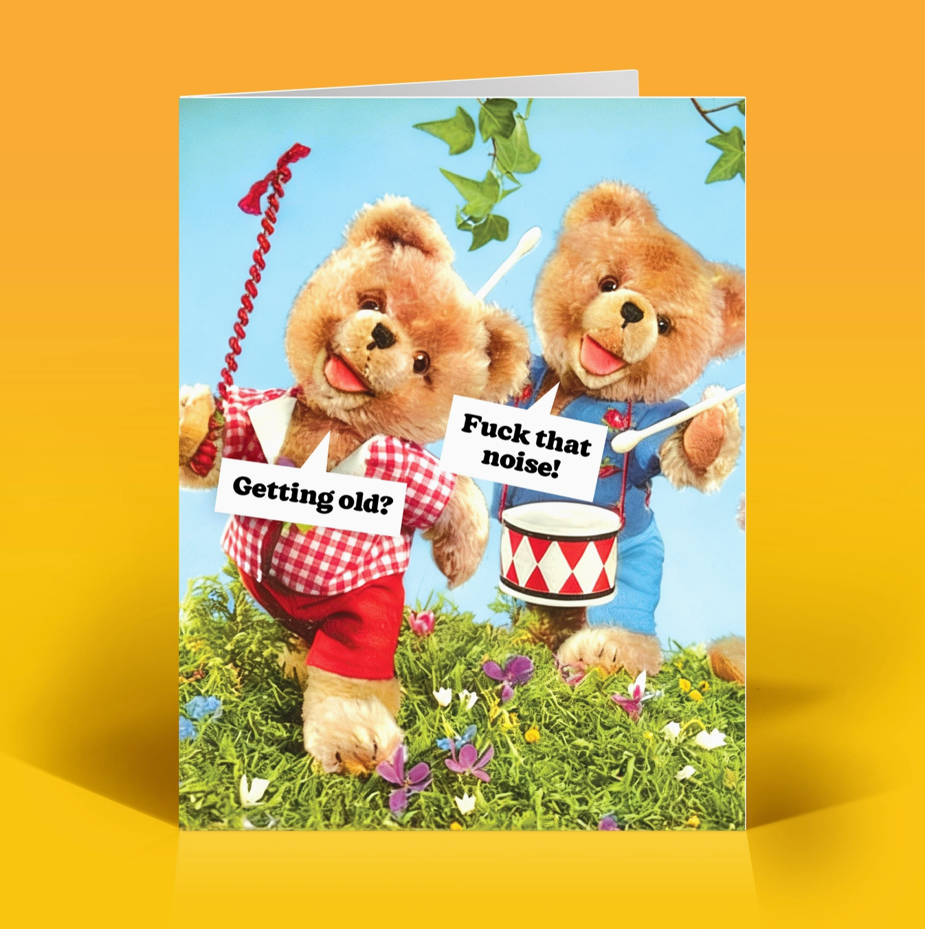 Getting Old? Fuck That Noise Greeting Card