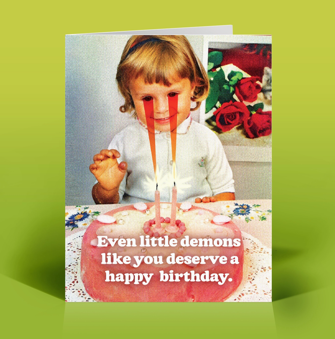 Little Demons Birthday Greeting Card