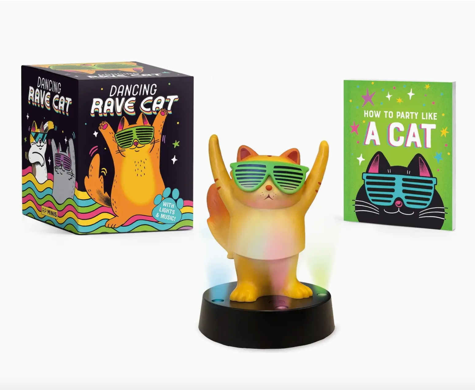 Dancing Rave Cat