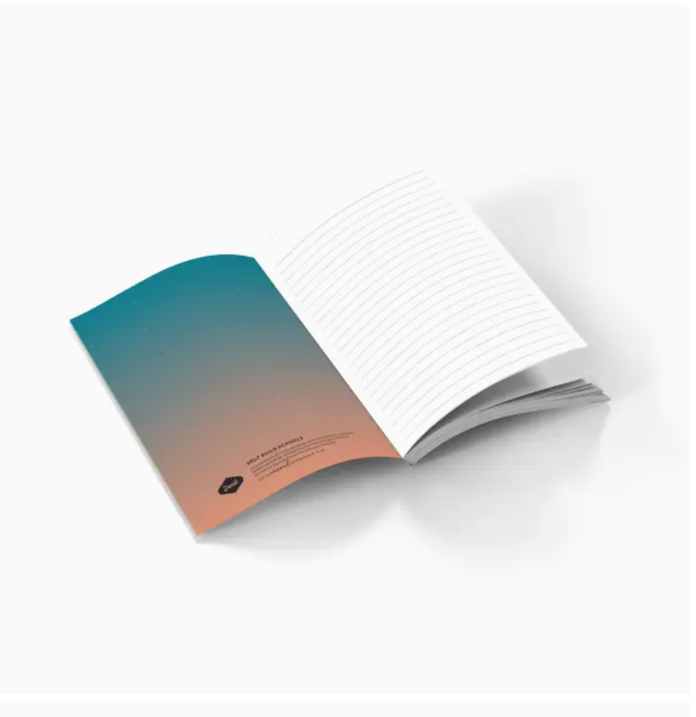 Mountain Flowers Layflat Notebook