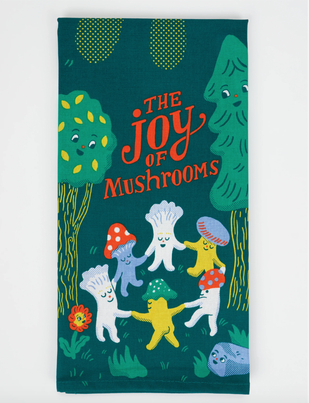 Joy Of Mushrooms Dish Towel