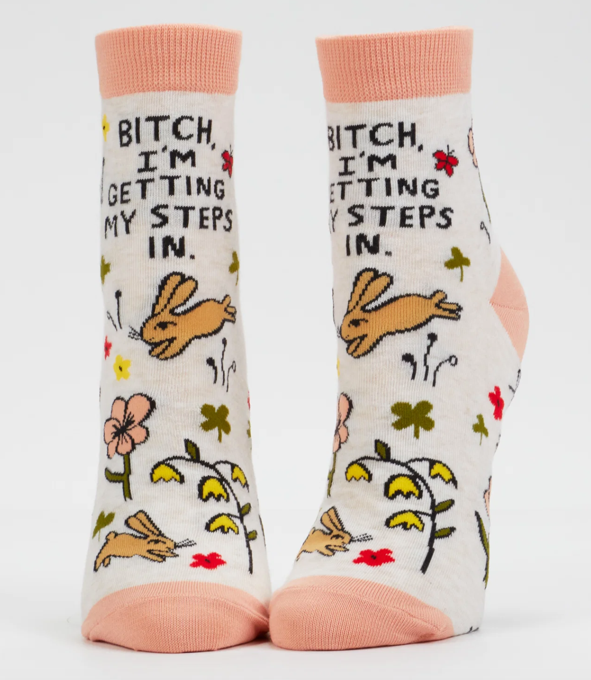Bitch I'm Getting My Steps In Women's Ankle Socks