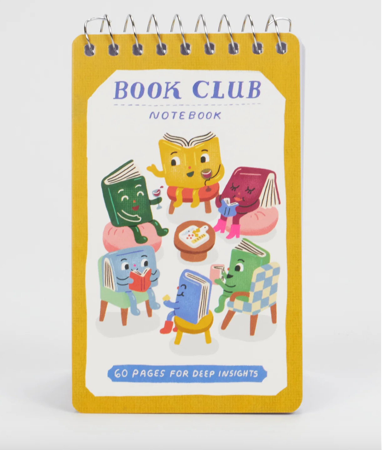 Book Club 3x5 Spiral Notebook