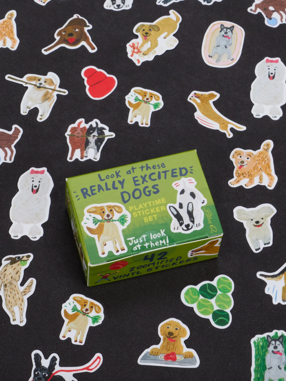Look At These Really Excited Dogs Sticker Set