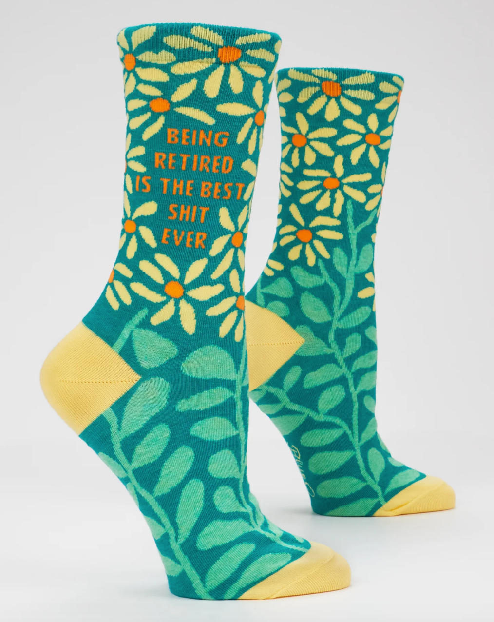 Being Retired Is The Best Shit Ever Women's Crew Socks