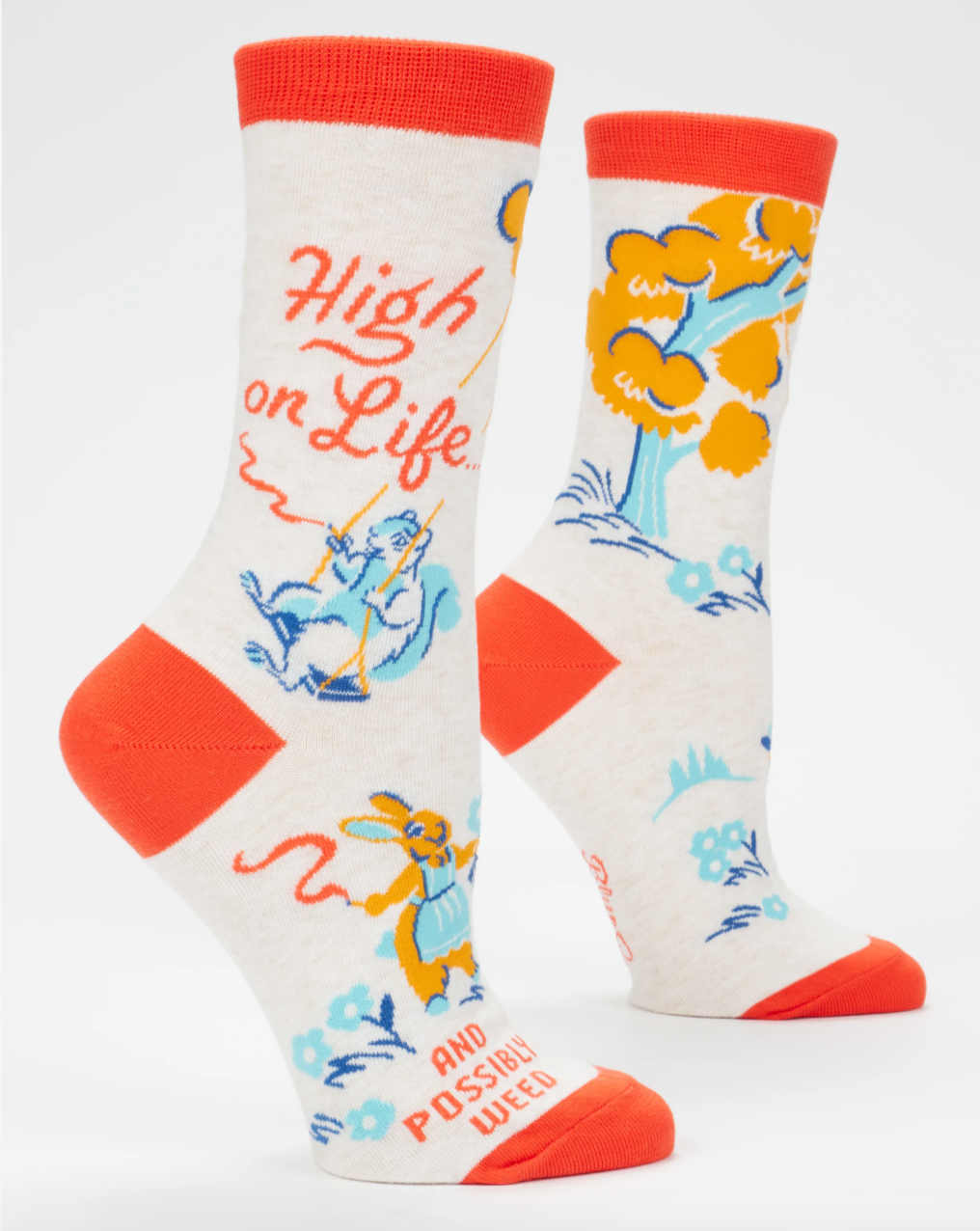 High On Life...And Possibly Weed Women's Crew Socks