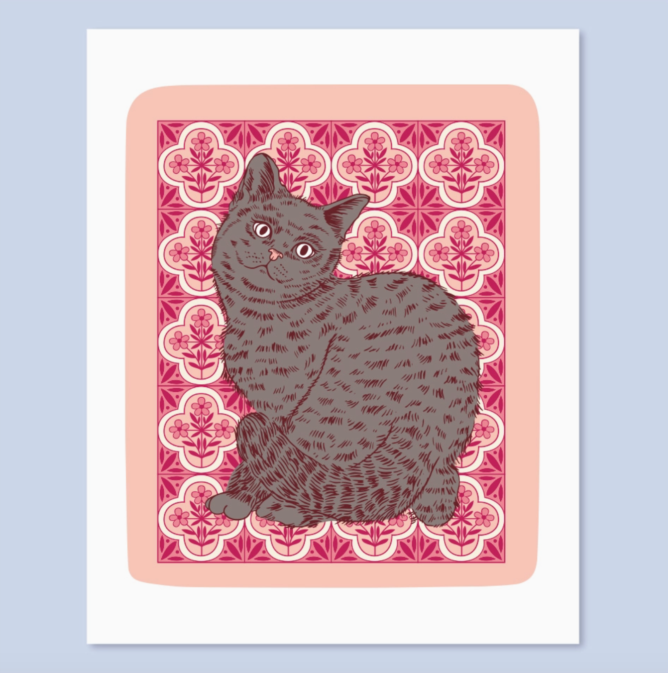 Willow Cat Print