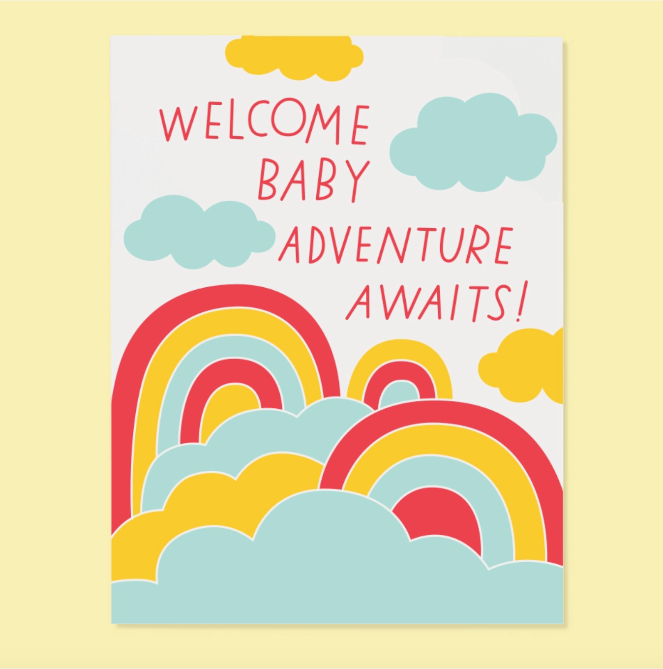 Baby Adventure Card