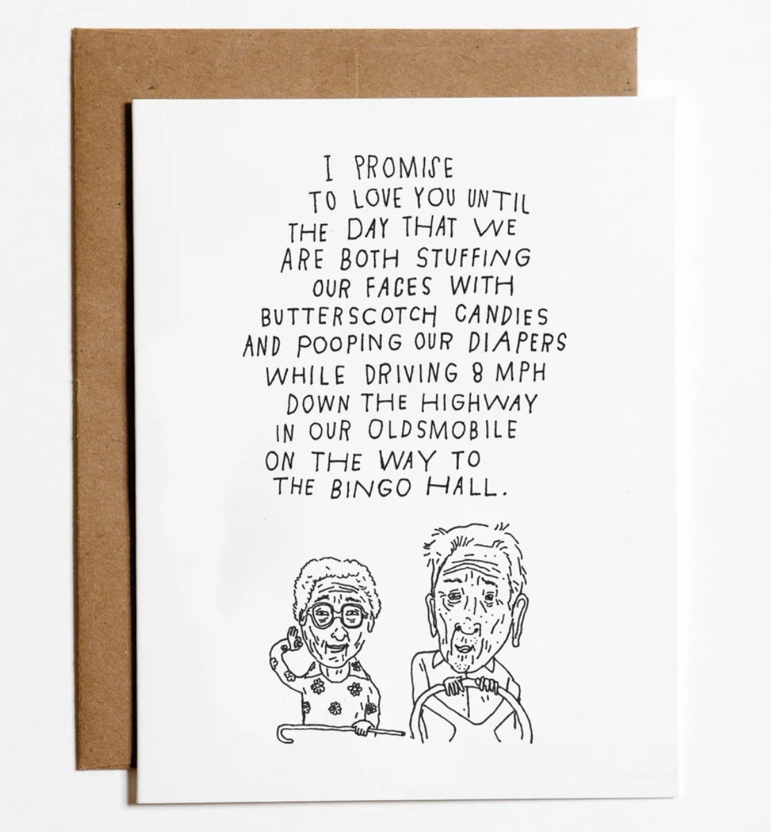 Pooping Our Diapers Greeting Card