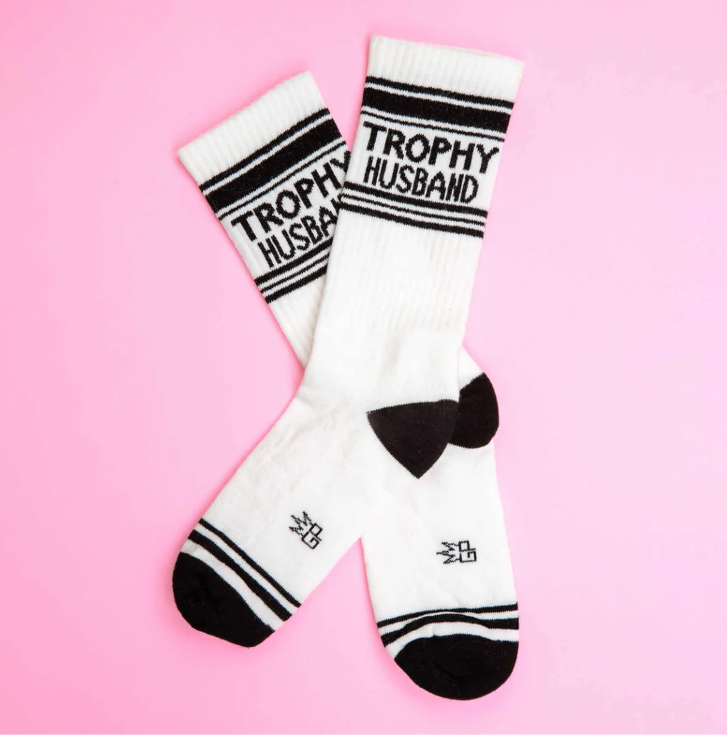 Trophy Husband Unisex Socks