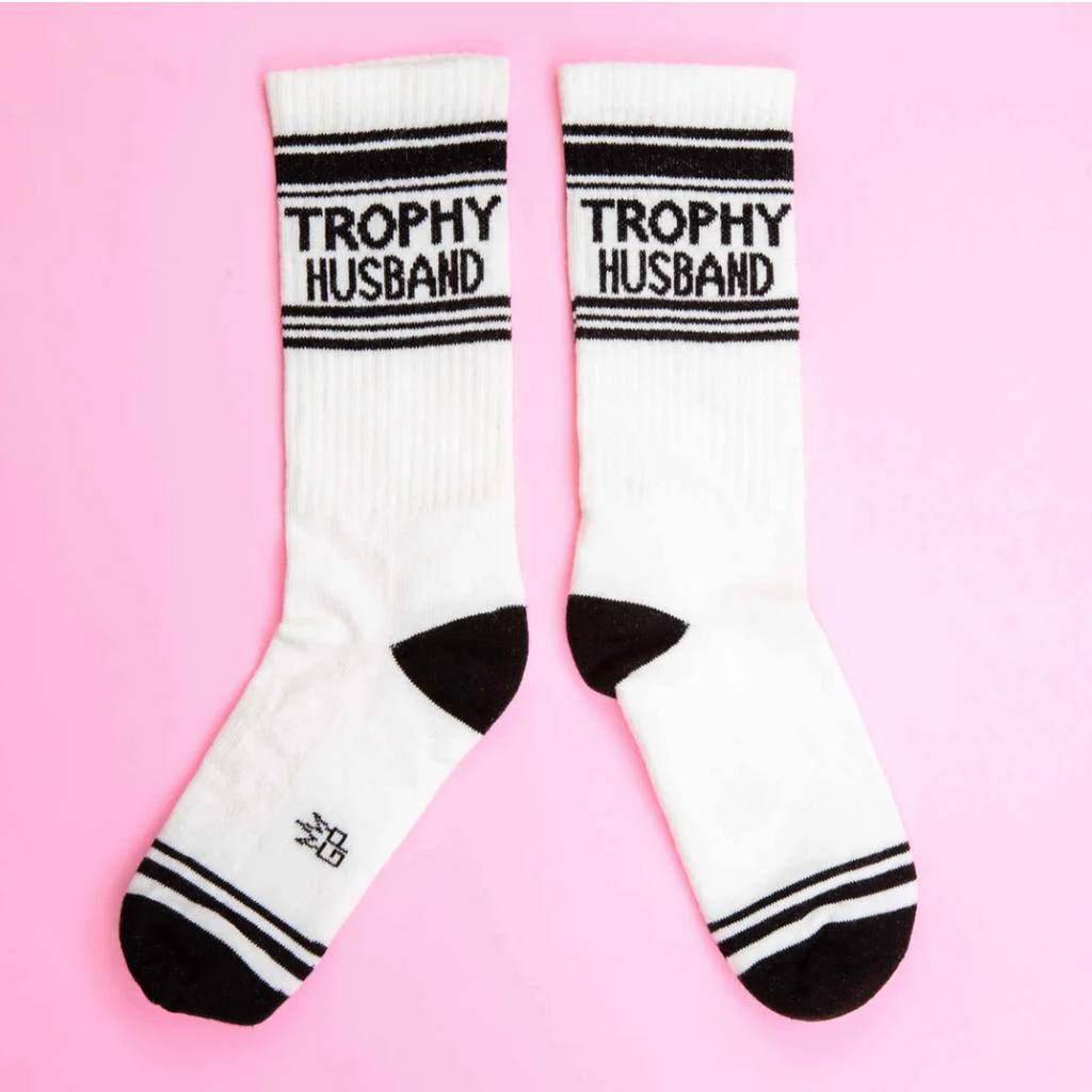 Trophy Husband Unisex Socks