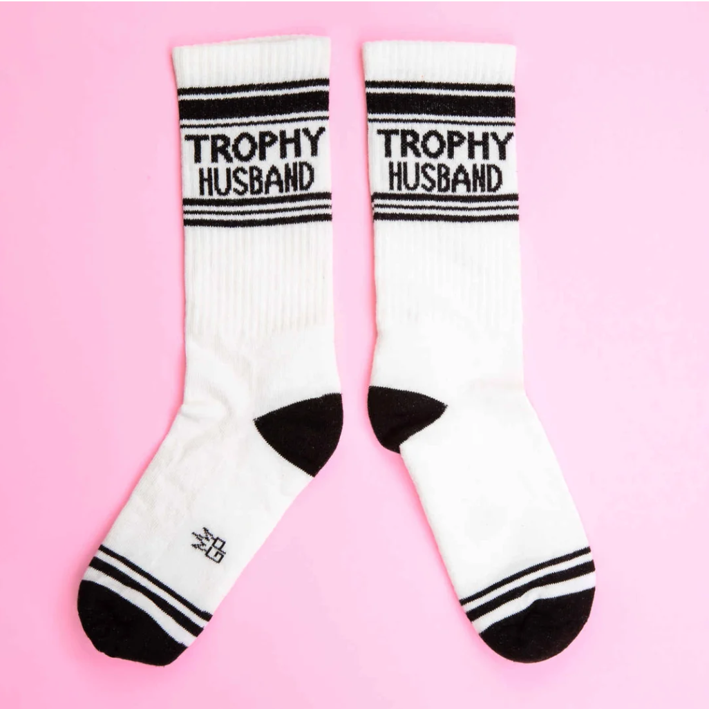 Trophy Husband Unisex Socks