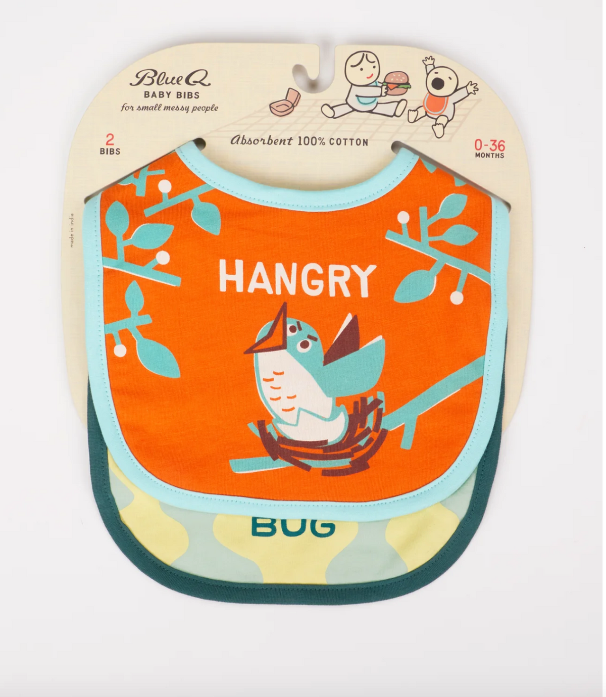 Hangry/Cuddle Bug Baby Bibs