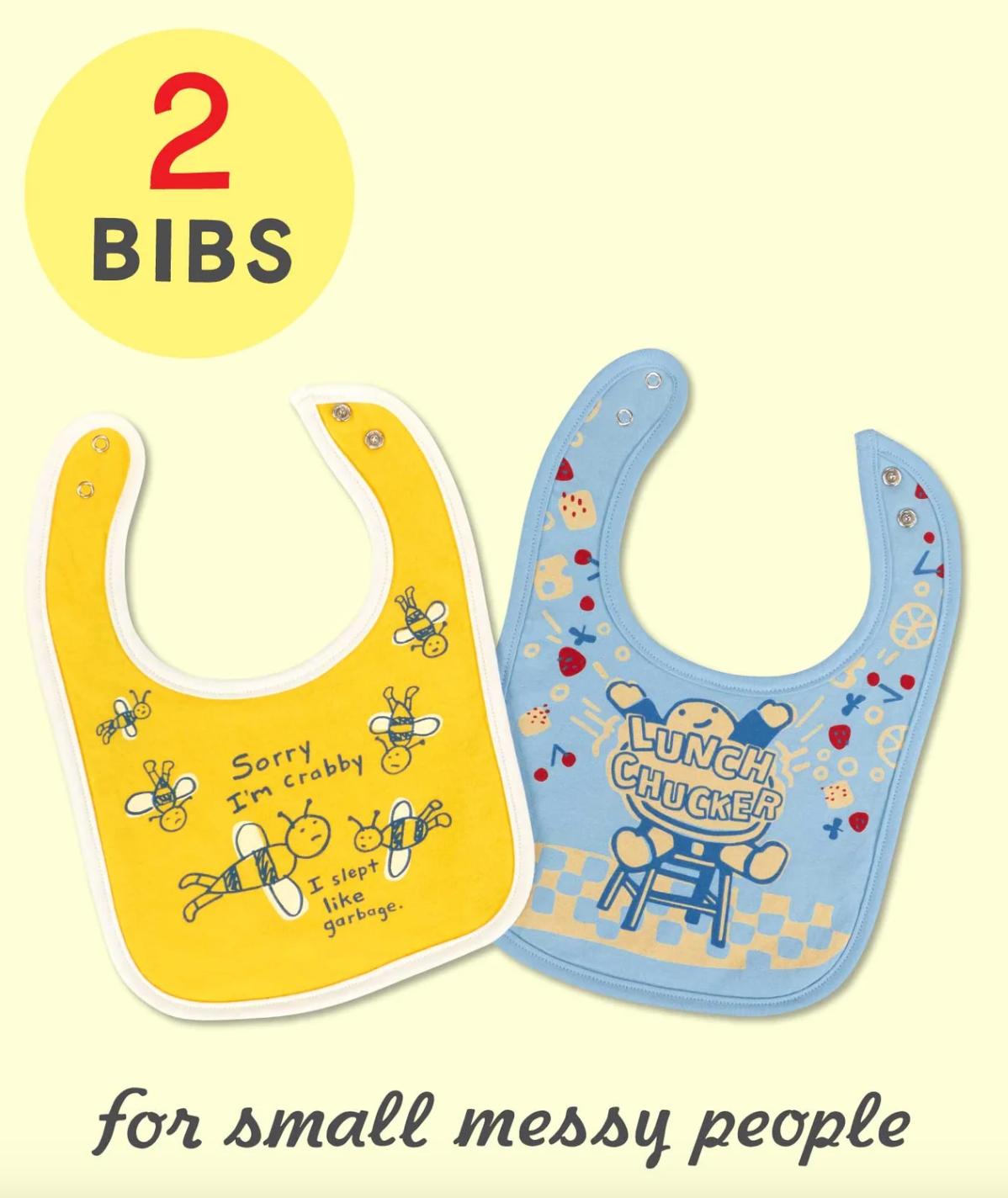 Crabby/Lunch Chucker Baby Bibs