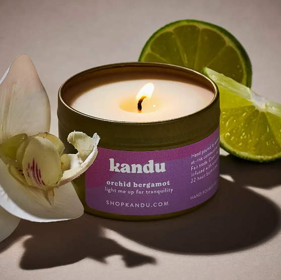 Kandu Orchid Bergamot Candle