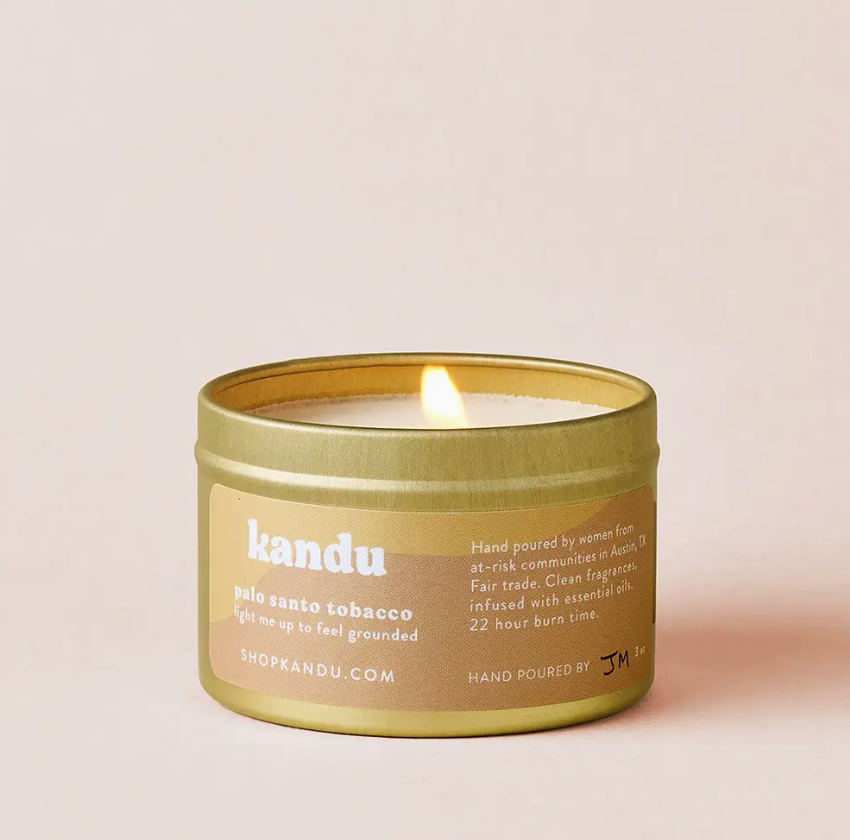 Kandu Palo Santo Tobacco Candle