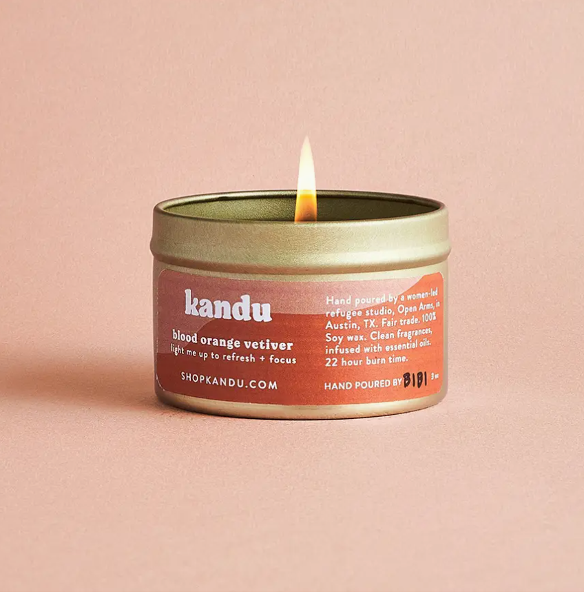 Kandu Blood Orange Vetiver Candle