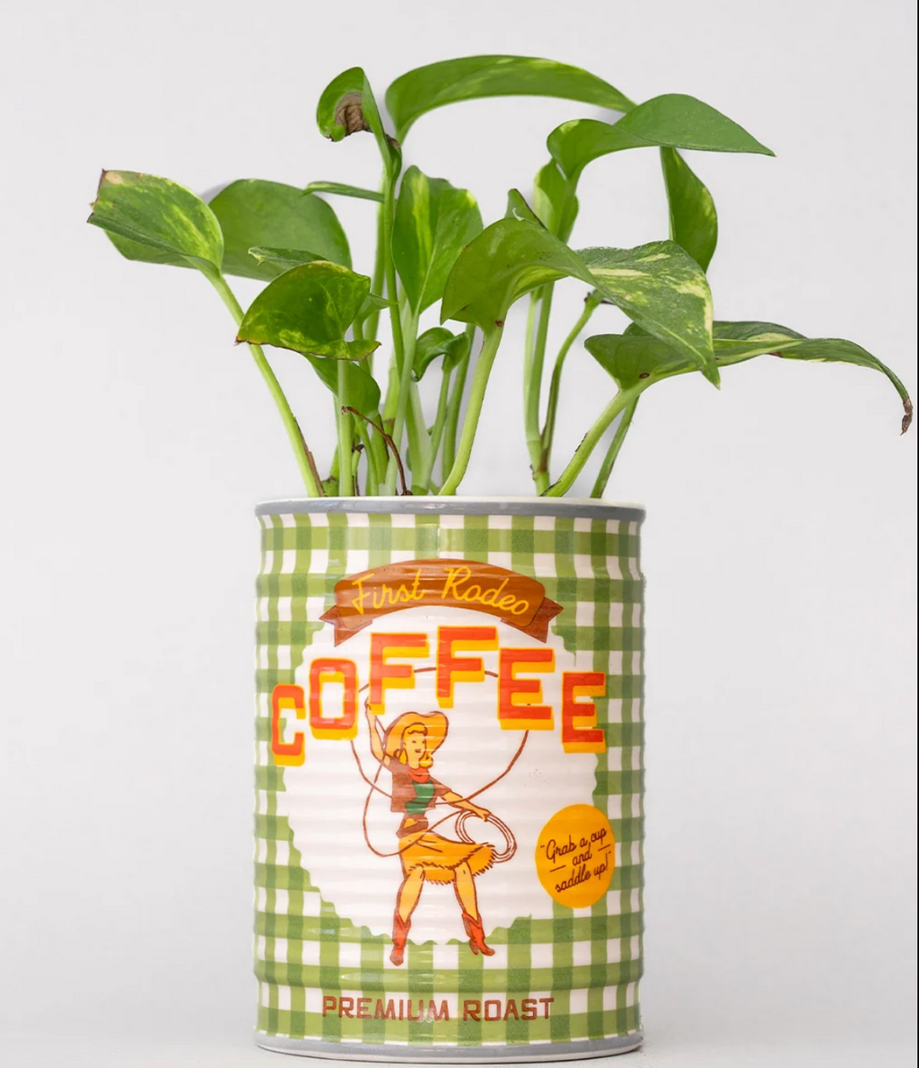 Coffee Can Vase