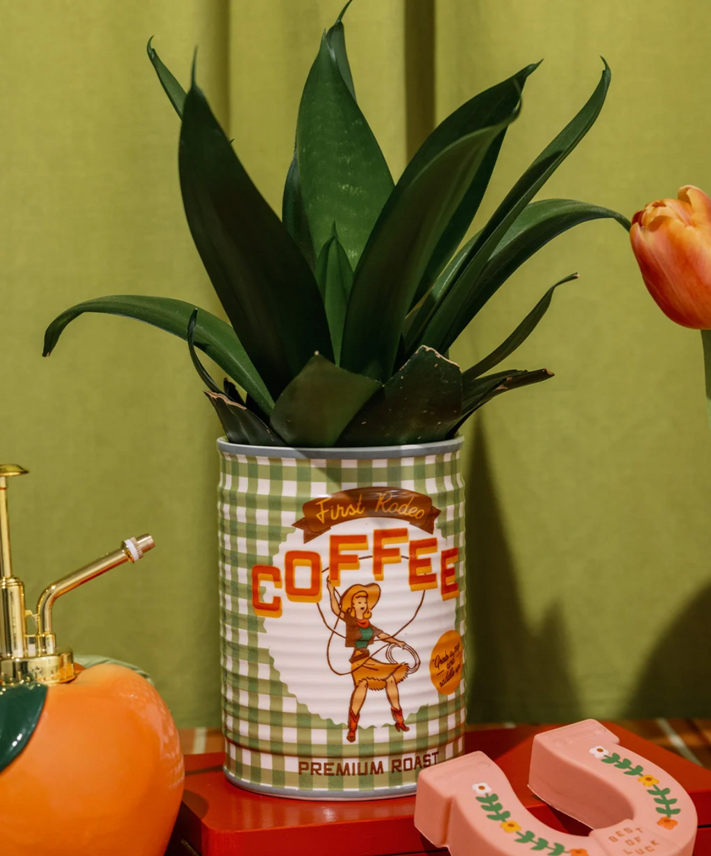 Coffee Can Vase