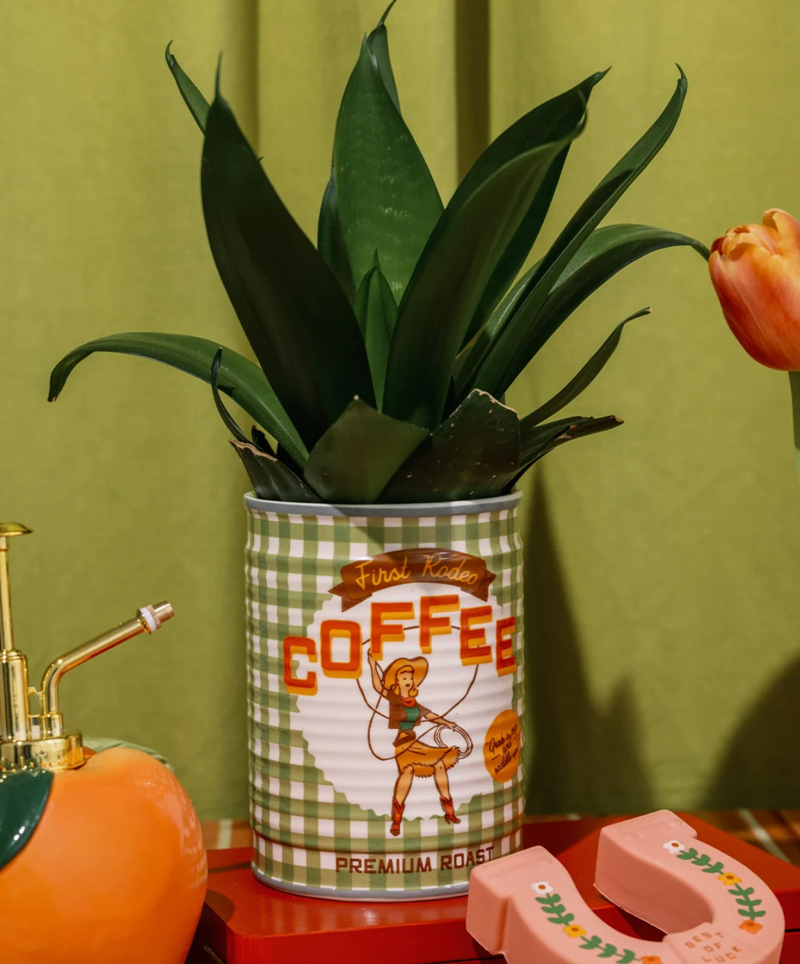 Coffee Can Vase