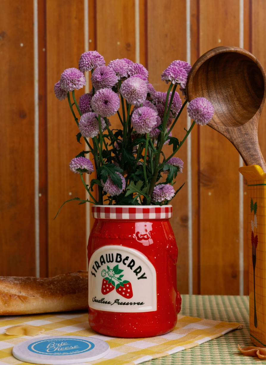 Strawberry Jam Vase