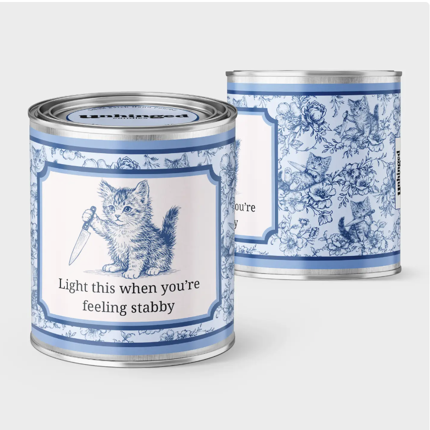 Light This When You're Feeling Stabby Soy Candle